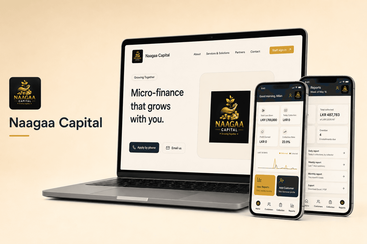 Naagaa Capital — AI-generated presentation based on Milan’s project references