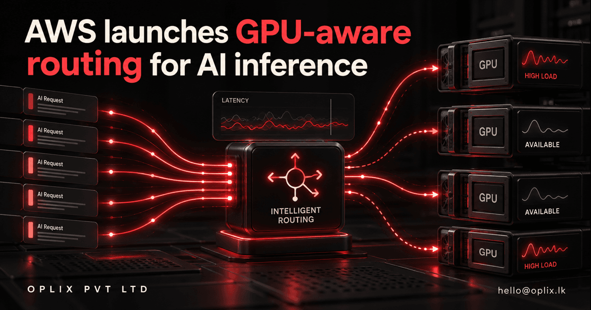 Intelligent gateway routing AI inference requests between GPU servers according to available capacity
